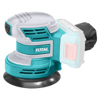 ราคา TOTAL เครื่องขัดกระดาษทราย กลม 5 นิ้ว ไร้สาย 20 โวลท์ รุ่น TROSLI2001 (แถมฟรี กระดาษทราย 5 แผ่น) (YA27078)