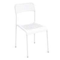 ราคา MEDILA เก้าอี้พลาสติกมีพนักพิง รุ่น CH0173BK สีขาว (YD19316)