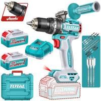 ราคา TOTAL สว่านกระแทก 20V หัวสว่าน Jacobs รุ่น TIDLI209686 (YD24027)