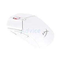 ราคา HYPERX เมาส์เกมมิ่งไร้สาย รุ่น PULSEFIRE HASTE 2 สีขาว (YC62285)