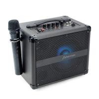 ราคา SHERMAN ลำโพงอเนกประสงค์กระเป๋าหิ้วพร้อมไมค์ลอย รุ่น APS-107 สีดำ ขนาด 6.5 นิ้ว (YA08575)