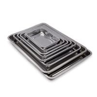 ราคา RRS ถาดเหลี่ยมสแตนเลสทรงลึก หนา 0.8 มม. ขนาด 31x21x4.5 ซม. (YD35493)