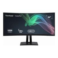 ราคา VIEWSONIC จอมอนิเตอร์จอโค้ง (VA, UWQHD, 100Hz) รุ่น VP3481A สีดำ ขนาด 34 นิ้ว (YD38569)