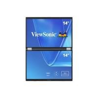 ราคา VIEWSONIC จอมอนิเตอร์พกพา 2 หน้าจอ (IPS, WUXGA) รุ่น VG1457 สีเงิน ขนาด 14 นิ้ว (YD38589)