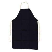 ราคา ผ้ากันเปื้อนโทเร สาย Cotton คล้องคอ น้ำเงิน (9001551)