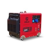 ราคา POLO เครื่องปั่นไฟดีเซล Silent Type กำลังไฟ 5.5kW KDX7500ES (YD29008)