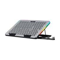 ราคา EGA แท่นระบายความร้อนโน้ตบุ๊ก 6 พัดลม RGB รุ่น TYPE CP5 สีเงิน (YD37778)