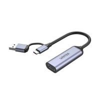 ราคา UNITEK V1167A,HDMI TO USB-C/A VIDEO CAPTURE CARD รุ่น V1167A ขนาด 69.5X23.0X12.0 มม. สีดำ (YD25324)