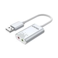 ราคา UNITEK Y-247A,อะแดปเตอร์การ์ดเสียง USB 2.0 สำหรับ Stereo Audio รุ่น Y-247A (YD25385)