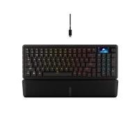 ราคา CORSAIR CH-91E911G-NA,คีย์บอร์ดเกมมิ่งสวิตช์แม่เหล็ก รุ่น VANGUARD PRO 96 สีดำ (แป้นพิมพ์ US) สวิตช์ MGX Hyperdrive พร้อมหน้าจอ LCD (YD26742)