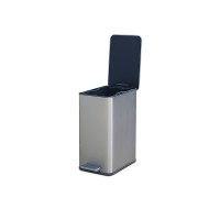 ราคา COMBI WARE ถังขยะสแตนเลส ทรงเหลี่ยม แบบเท้าเหยียบ รุ่น WBS153L05 ความจุ 5 ลิตร (YC26891)