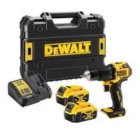 ราคา DEWALT สว่านกระแทกไร้สาย รุ่น DCD709P2T-B1 สีเหลือง 20 โวลต์ (พร้อมแบตเตอรี่ 2 ก้อน) (YD30526)