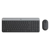 ราคา LOGITECH ชุดอุปกรณ์ไร้สายคีย์บอร์ดและเมาส์ รุ่น MK470 สีดำ (4007294)
