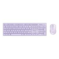 ราคา MICROPACK ชุดเม้าส์คีย์บอร์ดไร้สาย รุ่น KM237W สี Light Purple (4096457)
