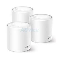 ราคา TP-LINK เร้าเตอร์ Whole-Home Mesh TP-LINK (Deco X50) Wireless AX3000 Dual Band WI-FI 6 (แพ็ค 3) (YD02113)