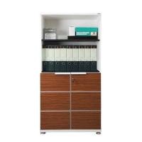 ราคา ICONIC ตู้เอกสารไม้ทรงสูงบานเปิด รุ่น SZM-810 ขนาด 80 X 40 X 160 ซม. (YD38991)