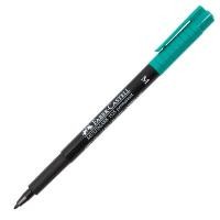 ราคา ปากกาเขียนแผ่นใสลบไม่ได้ 1 มม. เขียว (M) Faber-Castell (1120454)