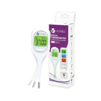 ราคา ALLWELL เครื่องวัดอุณหภูมิร่างกายแบบดิจิตอล รุ่น EasyTemp เทอร์โมมิเตอร์ ปรอทวัดไข้ (YA40337)