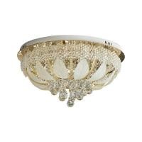 ราคา LUZINO โคมไฟแขวนเพดานแก้ว Tri-Color พร้อมรีโมต (LED 24W+E27x8) (YB02325)