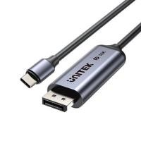 ราคา UNITEK สายแปลงสัญญาณ 16K USB-C to DisplayPort 2 ทิศทาง รุ่น V1441AGY01-1.8M สี Space Grey สายยาว 1.8 เมตร (YD39340)