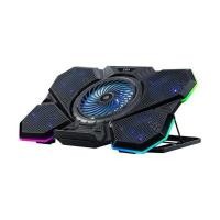 ราคา EGA แท่นระบายความร้อนโน้ตบุ๊ก 5 พัดลม RGB รุ่น TYPE CP4 สีดำ (YD37780)