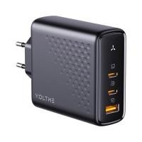 ราคา VOLTME อะแดปเตอร์ชาร์จ รุ่น REVO 140 พอร์ต USB-C 2 พอร์ต และ USB-A 1 พอร์ต สีดำ (YD39220)