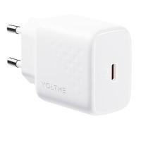 ราคา VOLTME อะแดปเตอร์ชาร์จ รุ่น REVO 20 LITE PD พอร์ต USB-C 1 พอร์ต สีขาว (YD39223)