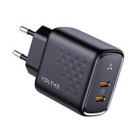 ราคา VOLTME อะแดปเตอร์ชาร์จ รุ่น REVO 45 DUO CC พอร์ต USB-C 2 พอร์ต สีดำ (YD39235)