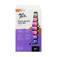 ราคา MONT MARTE ชุดสีอะคริลิค นีออน คละสี ขนาด 18 มล. x 8 หลอด (K092125)