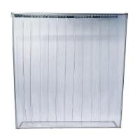 ราคา MPI ม่านริ้วพลาสติก PVC ใส หนา 1 มม. ขนาด 1.05 x 2.5 ม. ชุดม่านห้องเย็น พร้อมรางสแตนเลส (YC08200)