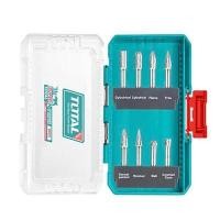 ราคา TOTAL ชุดดอกเจียรคาร์ไบด์ รุ่น TACSDL10801 แกน 6 มม. DOUBLE CUT จำนวน 8 ตัว (YD29564)