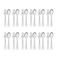 ราคา RRS ช้อนส้อมสแตนเลส ลายมงกุฏ 12 คู่ (ช้อน 12 ชิ้น และส้อม 12 ชิ้น) (YD39492)