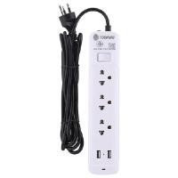 ราคา รางปลั๊กไฟ มอก. โตชิโน รุ่น SO-33USB 3 ช่อง+2USB 1 สวิตช์ 3 เมตร (8090777)