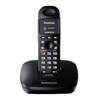 ราคา โทรศัพท์ไร้สาย สีดำ Panasonic KX-TG3600BX (8131241)