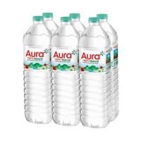 ราคา AURA น้ำแร่ธรรมชาติ ขนาด 1500 มล. (แพ็ค 6 ขวด) (0081750)
