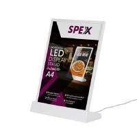 ราคา SPEX ป้ายโชว์เอกสารไฟ LED A4 แนวตั้ง รุ่น 6245 สีขาว (2091834)