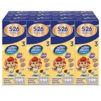 ราคา S-26 โกลด์โปรเกรส3 นมยูเอชที รสจืด ขนาด 180 มล. แพ็ค 12 (YD27159)