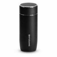 ราคา Fuguang แก้วเก็บอุณหภูมิพร้อมตะแกรงกรองชา 480ml สีดำ (YD41404)