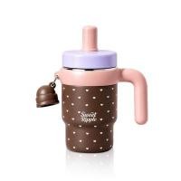ราคา Fuguang แก้วเก็บอุณหภูมิพร้อมหลอด 680ml สีน้ำตาล (YD41944)
