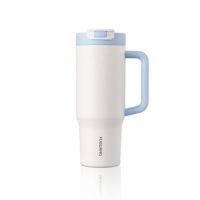 ราคา Fuguang แก้วเก็บอุณหภูมิร้อนและเย็น 1000ml สีฟ้า/ขาว (YD41969)