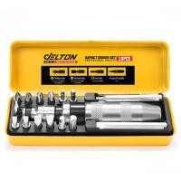 ราคา DELTON ชุดไขควงตอกกระแทก พร้อมดอกไขควง รุ่น IHM-16 (ชุด 16 ชิ้น) (YD39845)