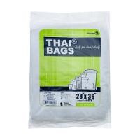 ราคา THAI BAG ถุงขยะ สีดำ ขนาด 28x36 นิ้ว (16-17 ใบ/กิโลกรัม) (YC19788)