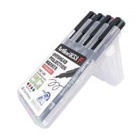 ราคา ARTLINE ปากกาเขียนแผ่นใสลบไม่ได้ รุ่น EK-853 หมึก 4 สี (1007412)