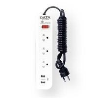 ราคา DATA รางปลั๊กไฟ (มอก.) 3 ช่อง รุ่น WL158I-3m-2USB สายไฟยาว 3 เมตร (8004006)