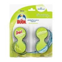 ราคา DUCK ก้อนดับกลิ่นโถสุขภัณฑ์ กลิ่นเฟรชกรีนเลมอน สีเขียว ขนาด38กรัม (แพ็ค4ก้อน) (0002683)