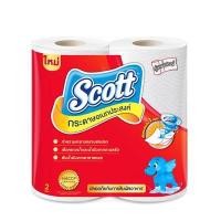 ราคา SCOTT กระดาษอเนกประสงค์ รุ่น Towel Big Roll สีขาว (แพ็ค 2 ม้วน) (0009246)