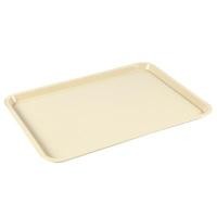 ราคา BASKET ถาดเสิร์ฟพลาสติกสี่เหลี่ยม รุ่น No.486 สีเบจ ขนาด 33.7x48.3x2 ซม. (0094560)
