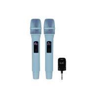 ราคา Sherman ชุดไมโครโฟนไร้สาย UHF รุ่น MIC-160 SHERMAN ฟ้า ชิ้น (YD41411)