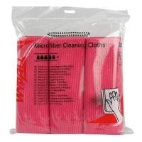 ราคา WYPALL ผ้าไมโครไฟเบอร์ Microfiber Cloths - สีแดง (6ผืน) (Y005248)