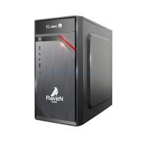 ราคา CUBIC เคสคอมพิวเตอร์ mATX Case รุ่น RAVEN (NP) สีดำ (YD00392)